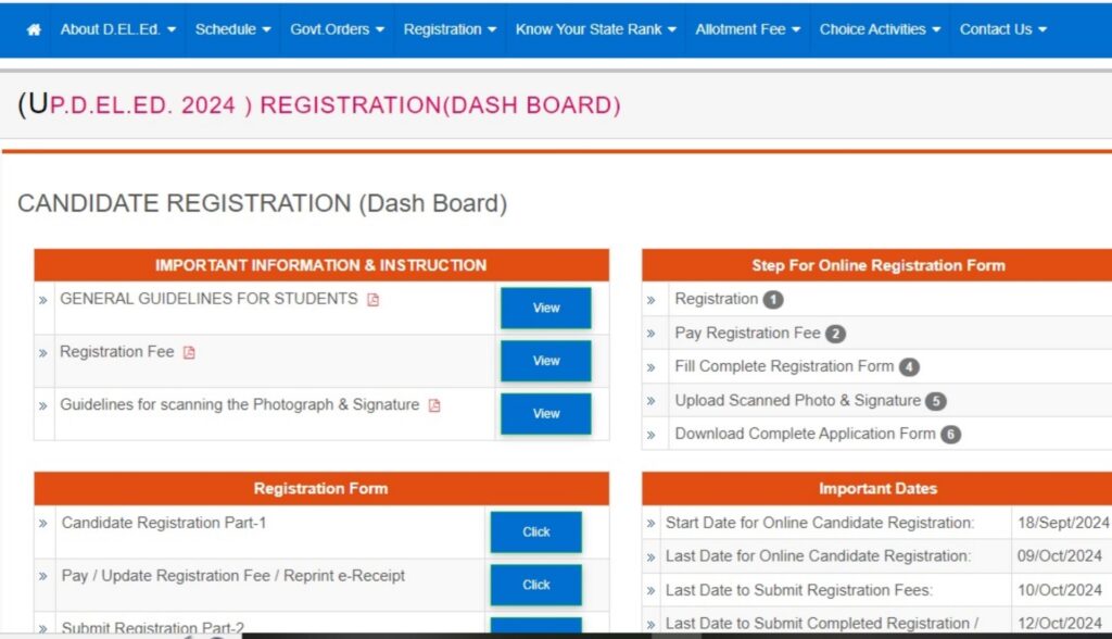 Diploma in Elementary Education (D.El.Ed), UP DELED Admission 2024